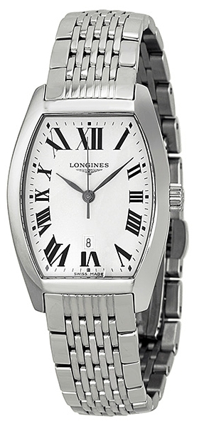 Longines Naisten kello L2.155.4.71.6 Evidenza Valkoinen/Teräs