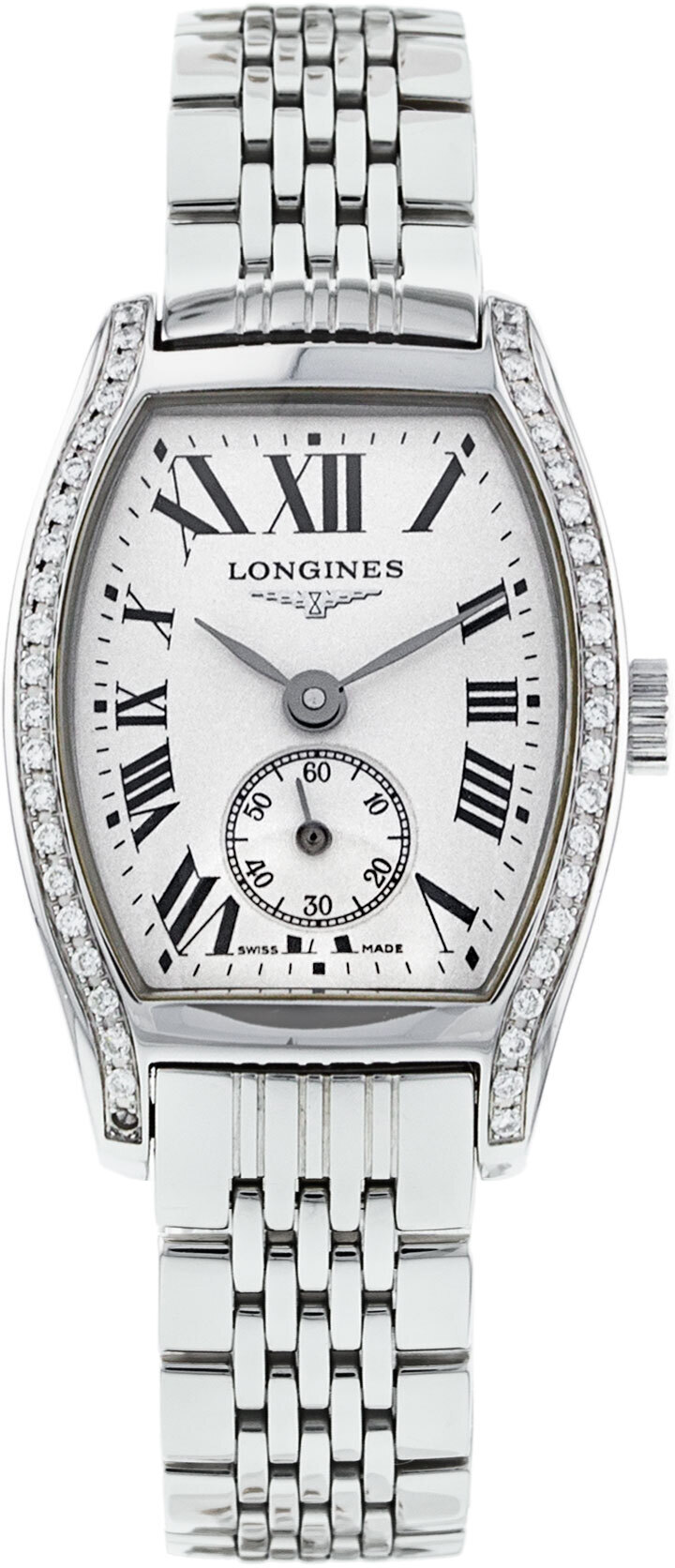 Longines Naisten kello L2.175.0.71.6 Evidenza Hopea/Teräs