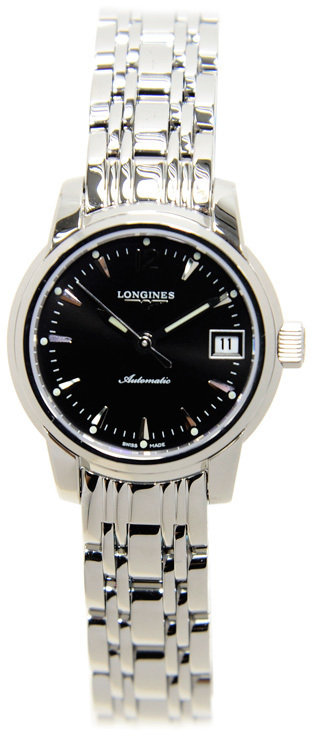 Longines Naisten kello L2.263.4.52.6 Saint-Imier Musta/Teräs Ø26 mm