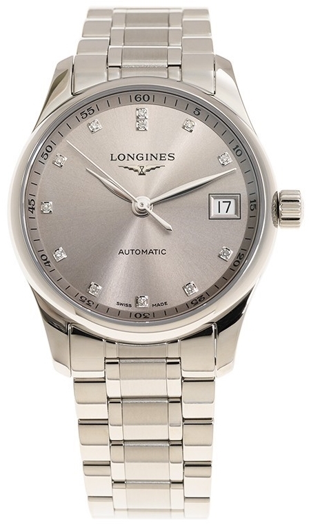 Longines Naisten kello L2.357.4.07.6 Master Beige/Teräs Ø34 mm