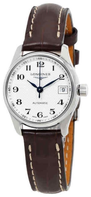 Longines Naisten kello L2.357.4.78.3 Master Hopea/Nahka Ø34 mm