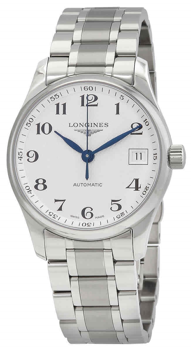 Longines Naisten kello L2.357.4.78.6 Master Hopea/Teräs Ø34 mm