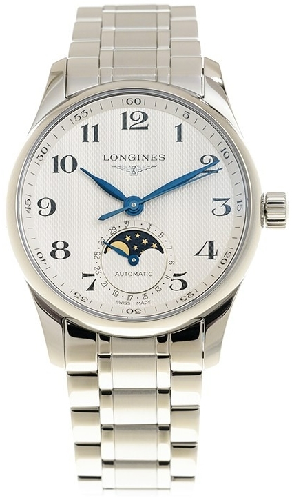 Longines Naisten kello L2.409.4.78.6 Master Valkoinen/Teräs Ø34 mm