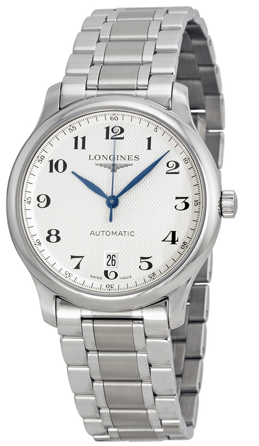 Longines Miesten kello L2.628.4.78.6 Master Hopea/Teräs Ø38.5 mm