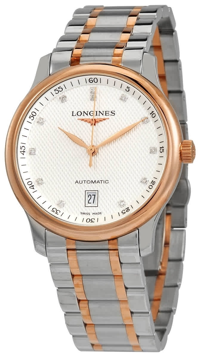 Longines Miesten kello L2.628.5.97.7 Master Hopea/18K punakultaa