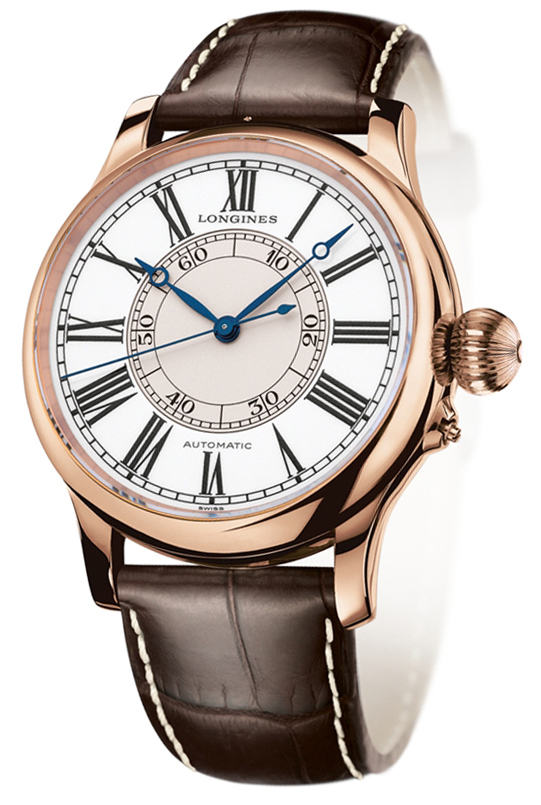 Longines Miesten kello L2.713.8.11.0 Heritage Valkoinen Nahka 47