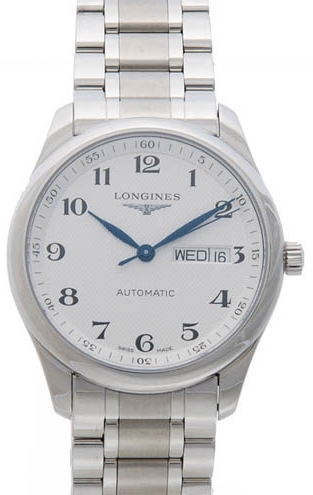 Longines Miesten kello L2.755.4.78.6 Master Hopea/Teräs Ø38.5 mm