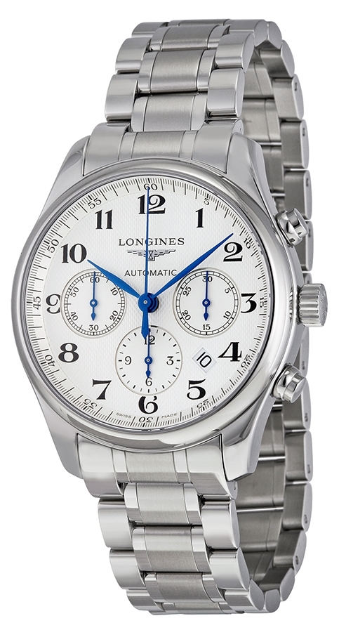 Longines Miesten kello L2.759.4.78.6 Master Hopea/Teräs Ø42 mm