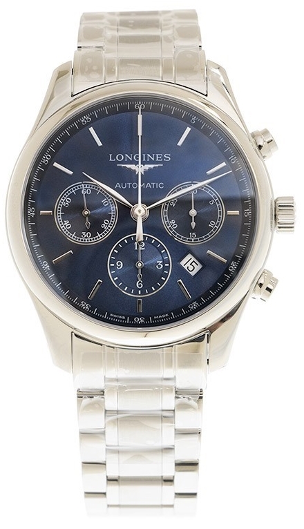 Longines Miesten kello L2.759.4.92.6 Master Sininen/Teräs Ø42 mm