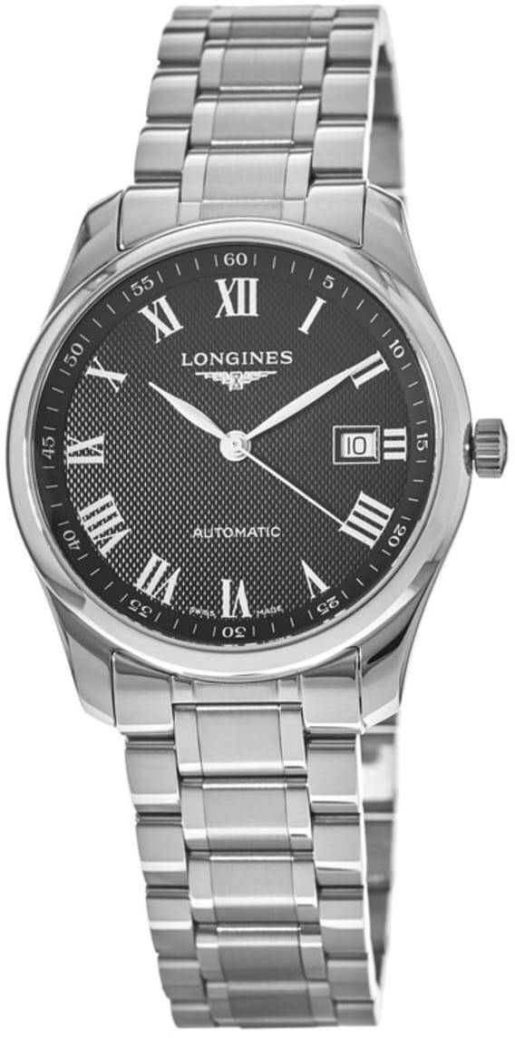 Longines Miesten kello L2.793.4.51.6 Master Musta/Teräs Ø40 mm