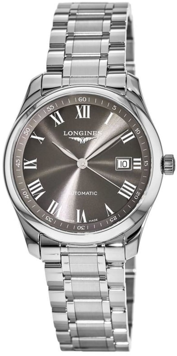 Longines Miesten kello L2.793.4.71.6 Master Harmaa/Teräs Ø40 mm