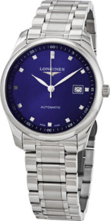 Longines Miesten kello L2.793.4.97.6 Master Sininen/Teräs Ø40 mm