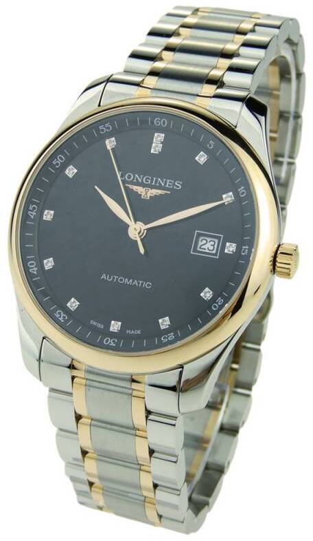 Longines Miesten kello L2.793.5.57.7 Master Musta/18K punakultaa Ø40