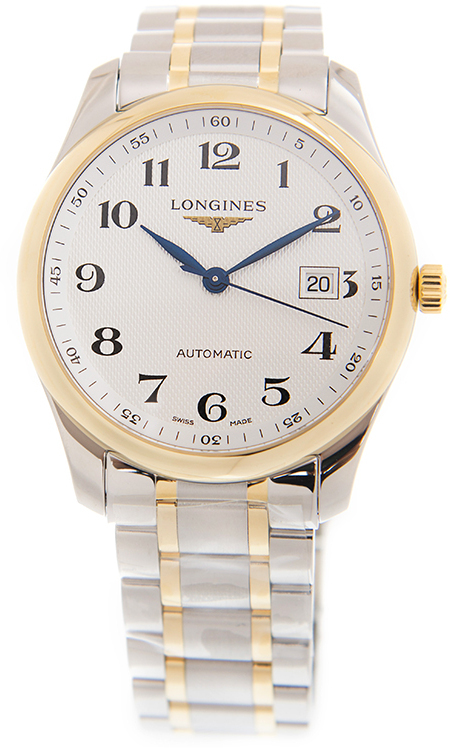 Longines Miesten kello L2.793.5.78.7 Master Hopea/18K keltakultaa