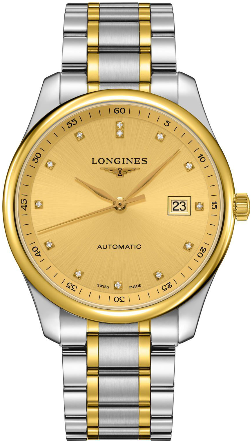 Longines Miesten kello L2.893.5.37.7 Master Kullattu/Kullansävytetty