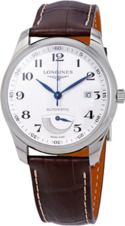 Longines Miesten kello L2.908.4.78.3 Master Hopea/Nahka Ø40 mm