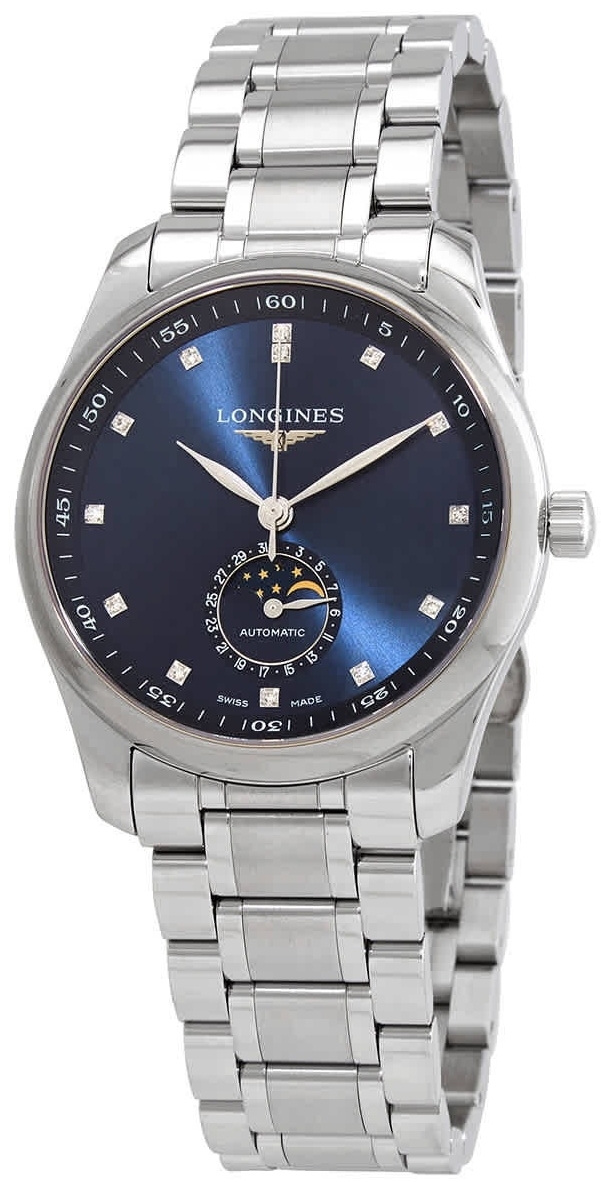 Longines Miesten kello L2.909.4.97.6 Master Sininen/Teräs Ø40 mm