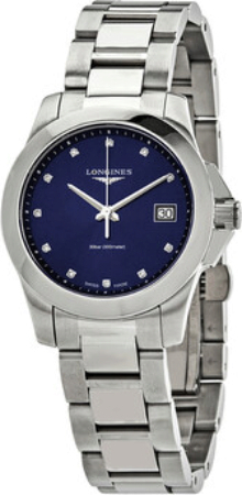 Longines Naisten kello L3.377.4.97.6 Conquest Ladies Sininen/Teräs