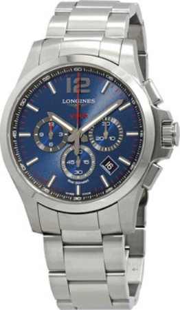 Longines Miesten kello L3.727.4.96.6 Conquest V.H.P. Sininen/Teräs