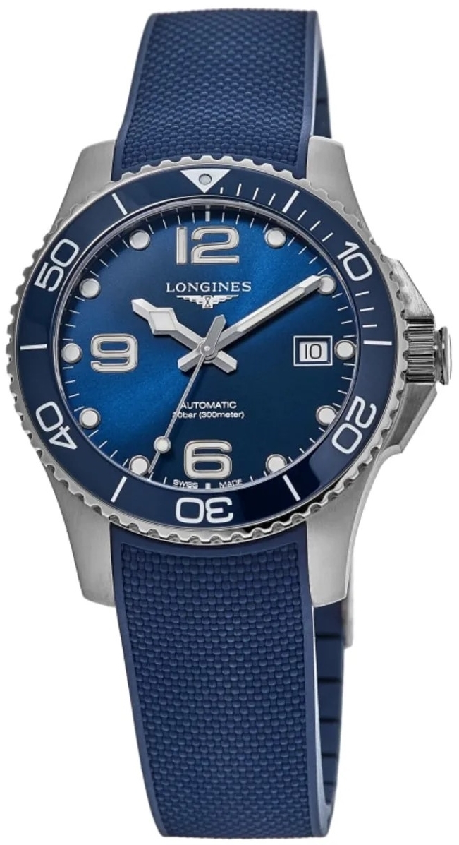 Longines L3.780.4.96.9 HydroConquest Sininen/Kumi Ø39 mm