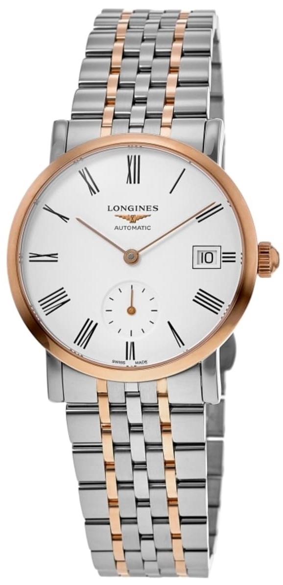 Longines Naisten kello L4.312.5.11.7 Elegant Valkoinen/18K punakultaa