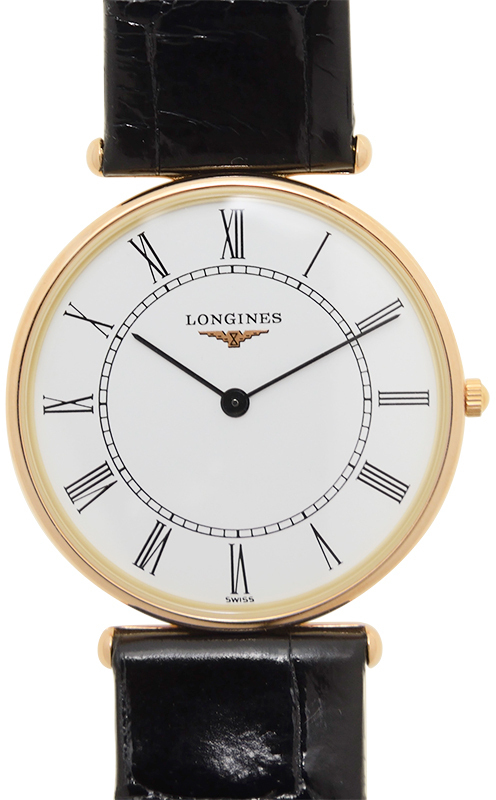 Longines Miesten kello L4.691.8.11.0 Grande Classique Valkoinen/Nahka