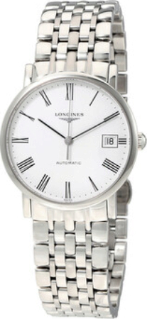 Longines Naisten kello L4.809.4.11.6 Elegant Valkoinen/Teräs Ø34.5