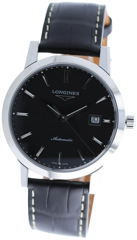 Longines Miesten kello L4.825.4.52.0 The 1832 Musta/Nahka Ø40 mm