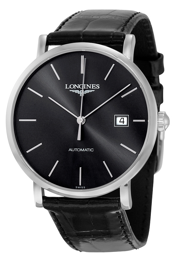 Longines Miesten kello L4.910.4.72.2 Grande Classique Harmaa/Nahka