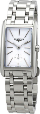 Longines Naisten kello L5.512.4.11.6 Dolcevita Valkoinen/Teräs