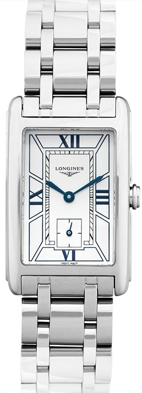 Longines L5.512.4.75.6 Dolcevita Valkoinen/Teräs 23.3x37 mm