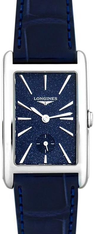 Longines Naisten kello L5.512.4.93.2 Dolcevita Sininen/Nahka