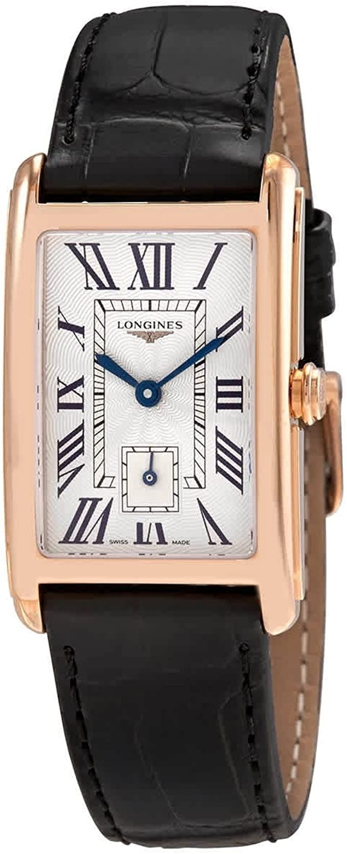 Longines Naisten kello L5.512.8.71.0 Dolcevita Hopea/Nahka