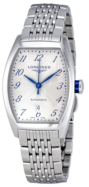 Longines Naisten kello L2.142.4.73.6 Evidenza Valkoinen/Teräs