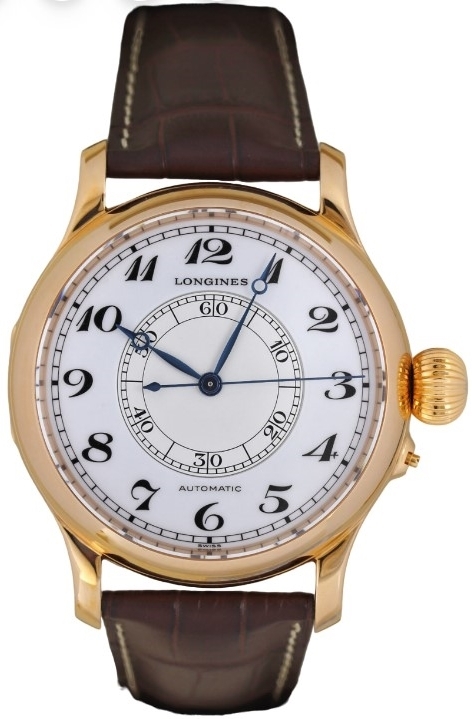 Longines Miesten kello L2.713.8.13.0 Heritage Weems Valkoinen/Nahka