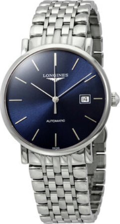 Longines Miesten kello L4.910.4.92.6 Elegant Sininen/Teräs Ø39 mm