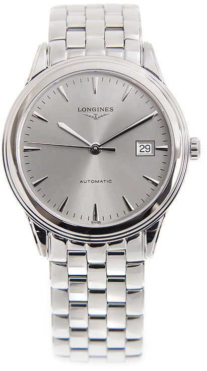 Longines Miesten kello L4.974.4.72.6 Flagship Hopea/Teräs Ø38.5 mm