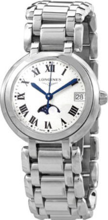 Longines Naisten kello L8.115.4.71.6 Primaluna Hopea/Teräs Ø30.5 mm