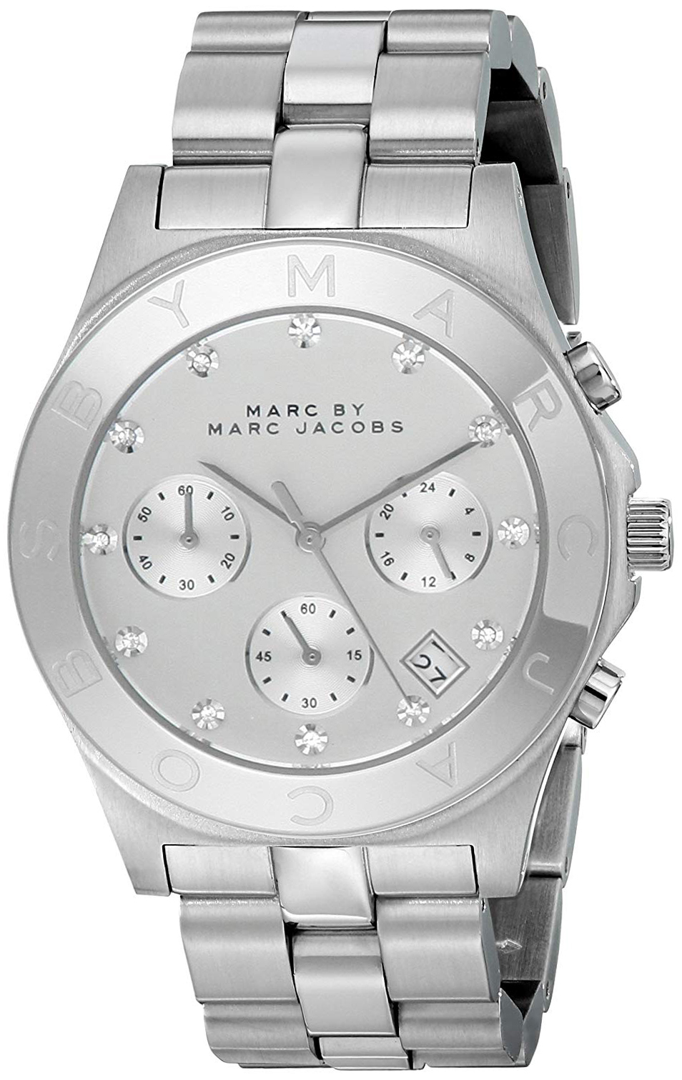 Marc by Marc Jacobs Naisten kello MBM3100 Blade Hopea/Teräs Ø40 mm