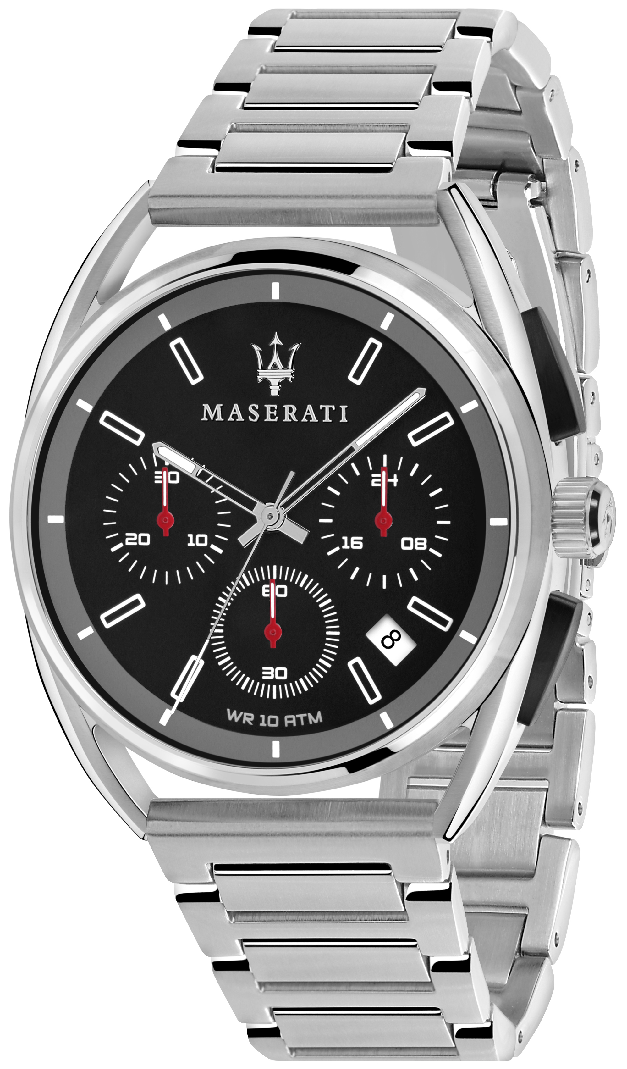 Maserati Trimarano Miesten kello R8873632003 Musta/Teräs Ø41 mm