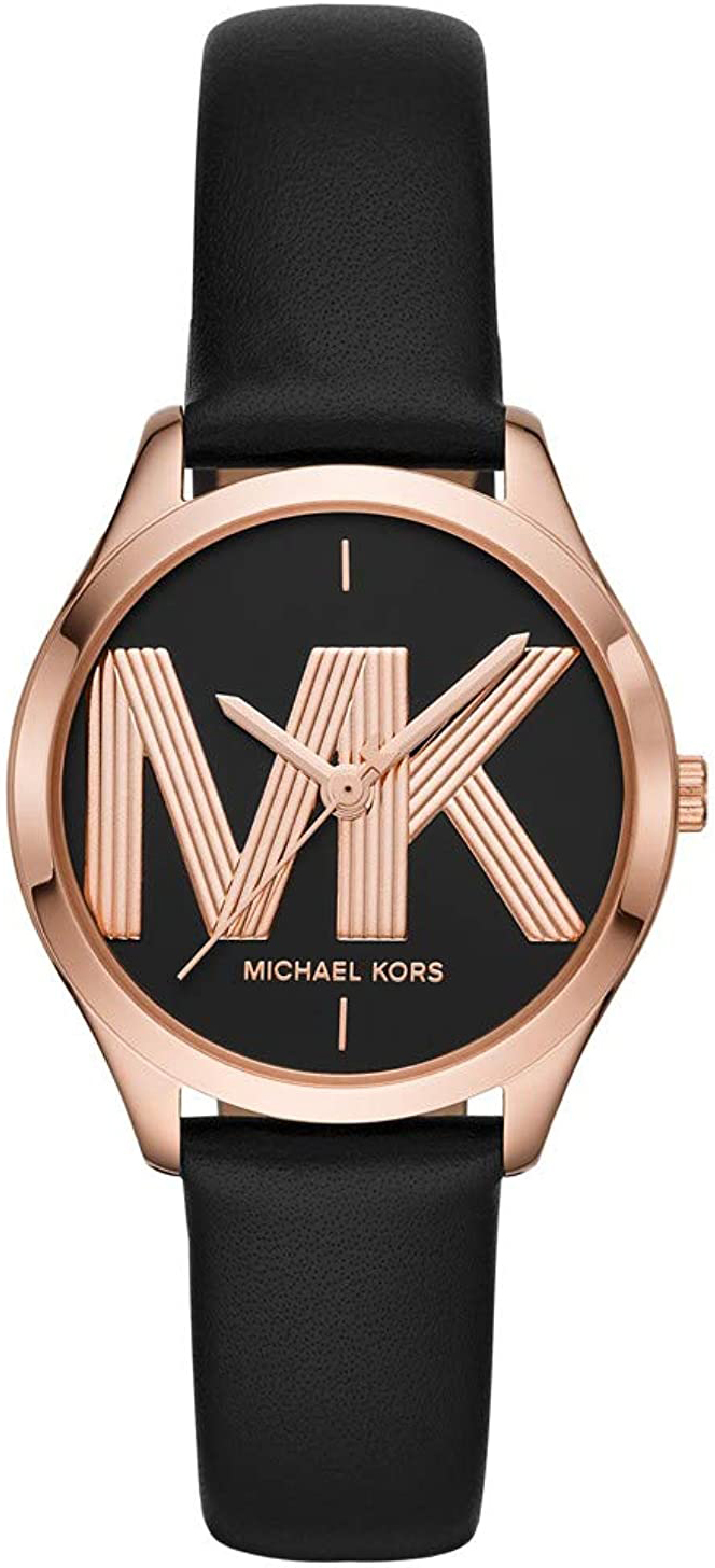 Michael Kors Naisten kello MK2860 Musta/Nahka Ø32 mm