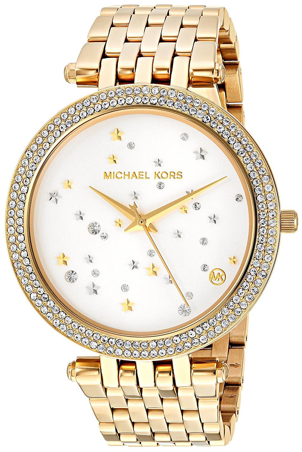 Michael Kors Darci Naisten kello MK3727 Valkoinen/Kullansävytetty