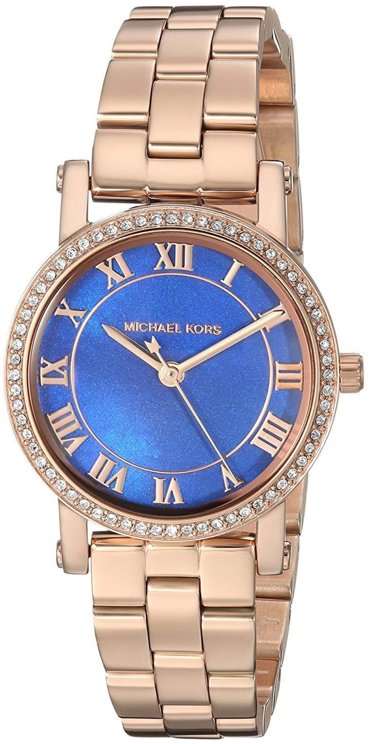 Michael Kors Norie Naisten kello MK3732 Sininen/Punakultasävyinen