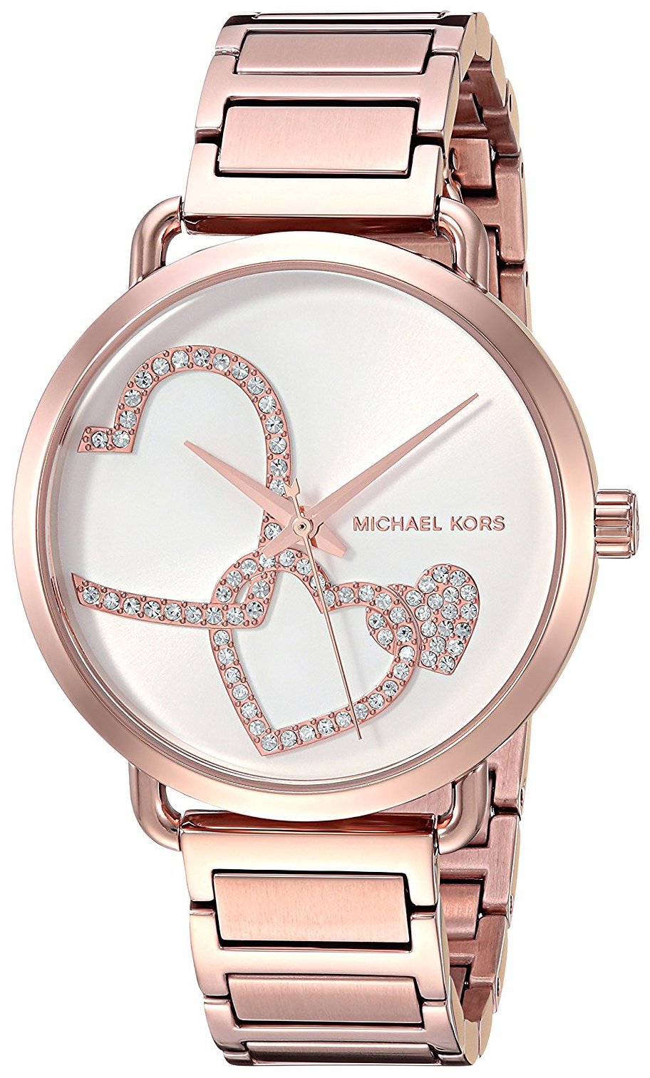 Michael Kors 99999 Naisten kello MK3825 Hopea/Punakultasävyinen