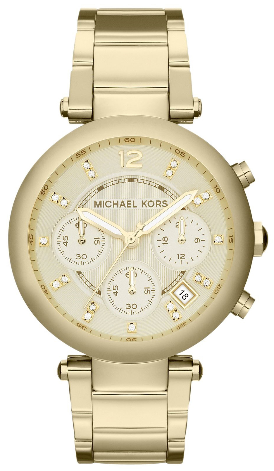 Michael Kors Parker Naisten kello MK5701 Samppanja/Kullanvärinen