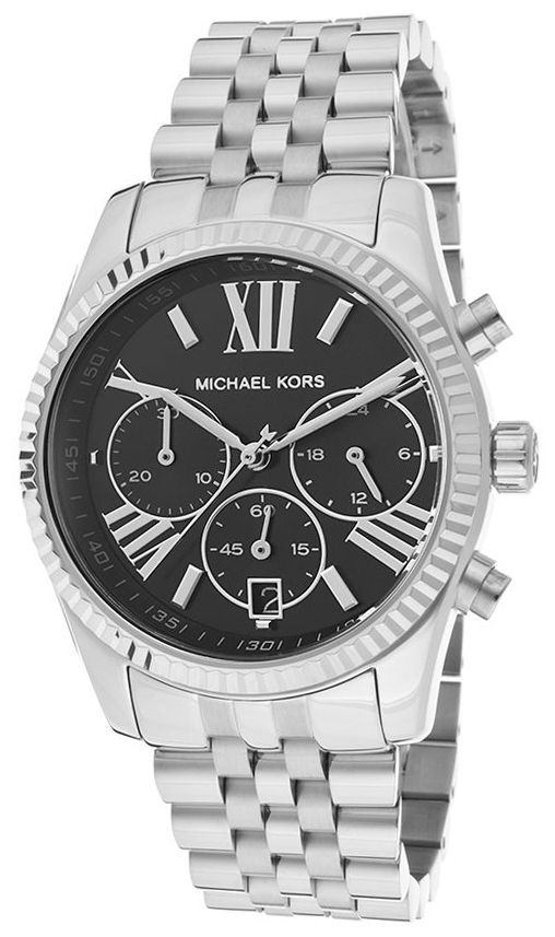 Michael Kors Lexington Naisten kello MK5708 Musta/Teräs Ø38 mm