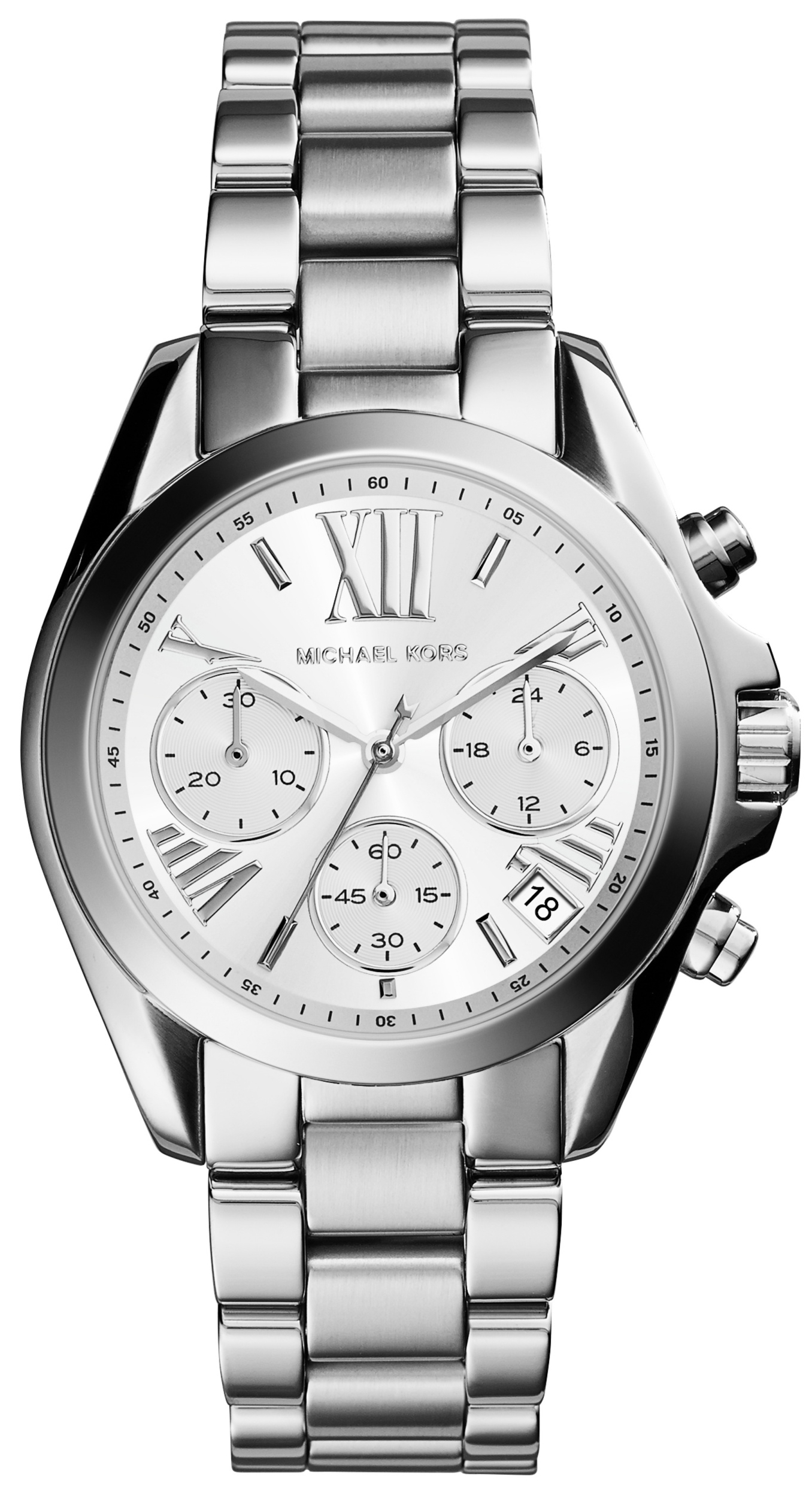 Michael Kors Naisten kello MK6174 Bradshaw Hopea/Teräs Ø36 mm