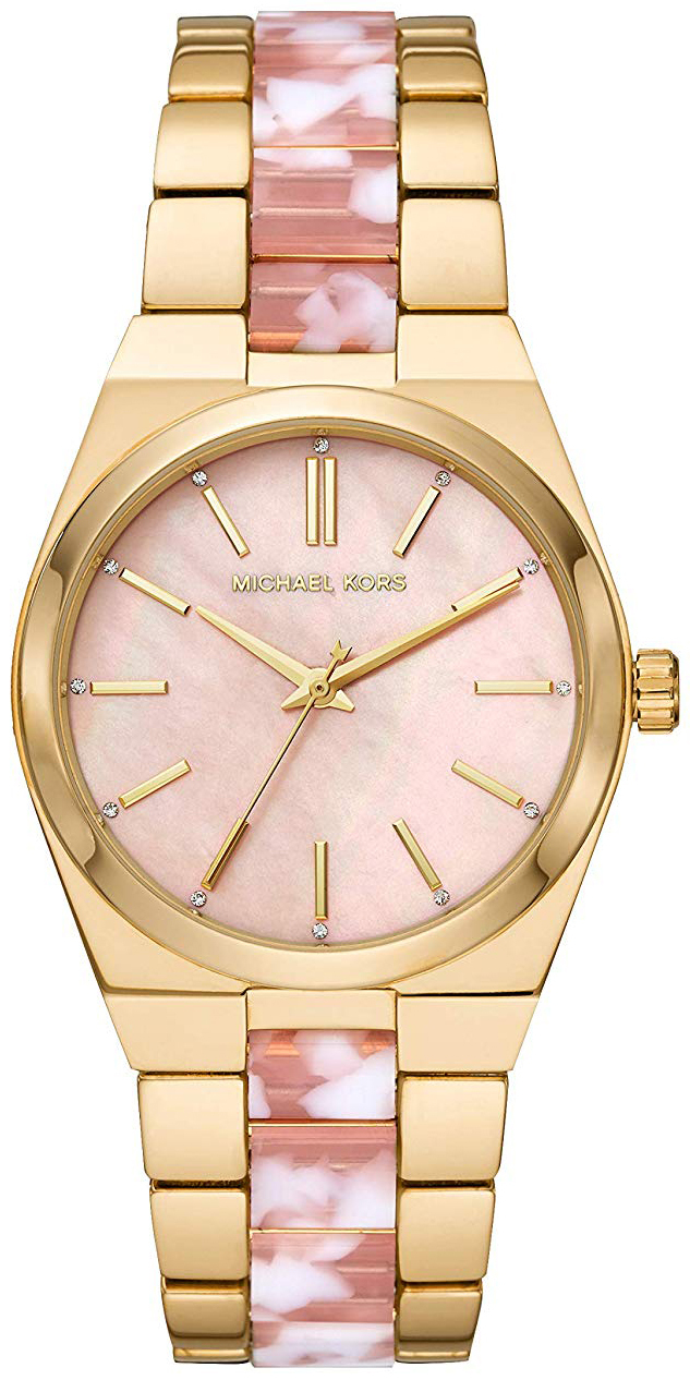 Michael Kors Channing Naisten kello MK6650 Pinkki/Muovi Ø36 mm