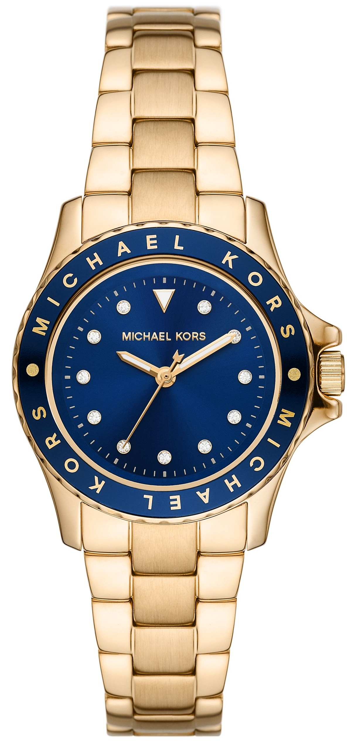 Michael Kors Kenly Naisten kello MK6954 Sininen/Kullanvärinen teräs