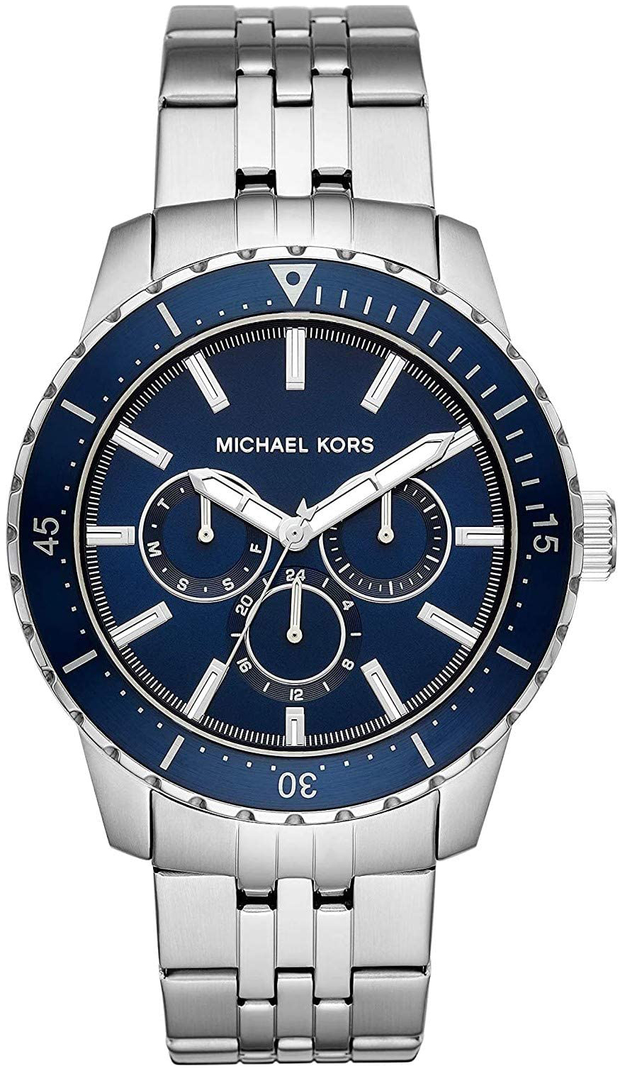 Michael Kors 99999 Miesten kello MK7153 Sininen/Teräs Ø44 mm